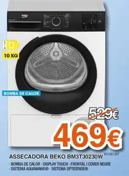 Expert Beko assecadora bm3t30230w oferta