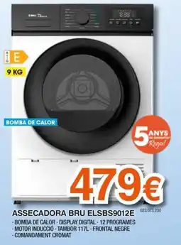 Expert Bru assecadora elsbs9012e oferta