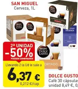 Hiperber Dolce Gusto Café 30 cápsulas oferta