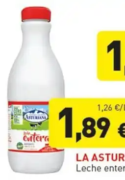 Hiperber La Asturiana leche entera oferta