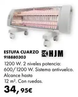 Coinfer HJM estufa cuarzo oferta