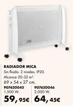 Coinfer Radiador Mica oferta