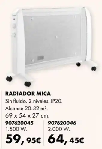 Radiador Mica