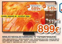 Expert Samsung miniled neoqled samsung 75" tq75qn73hauuxc oferta