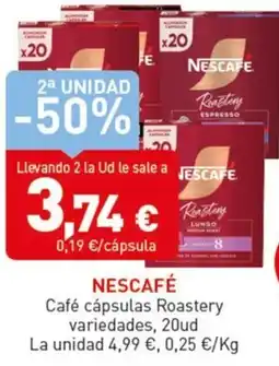 Hiperber Nescafé café cápsulas roastery variedades oferta