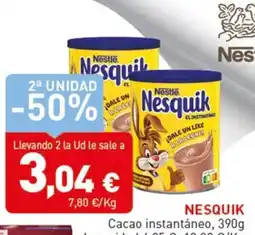 Hiperber Nesquik Cacao instantáneo oferta