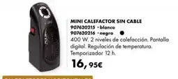 Coinfer mini calefactor sin cable oferta