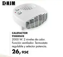 Coinfer HJM calefactor oferta