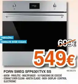 Expert Forn smeg sfp6301tvx ss oferta