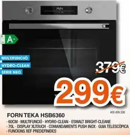 Expert Forn teka hsb6360 oferta