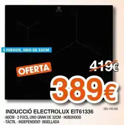Expert Inducción Electrolux EIT61336 oferta