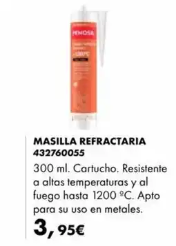 Coinfer Penosil masilla refractaria oferta