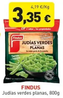 Hiperber Findus judias verdes planas oferta