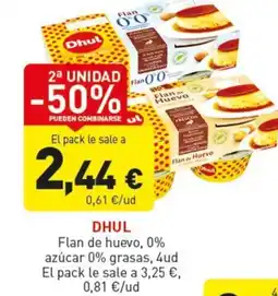 Hiperber Dhul flan de huevo oferta