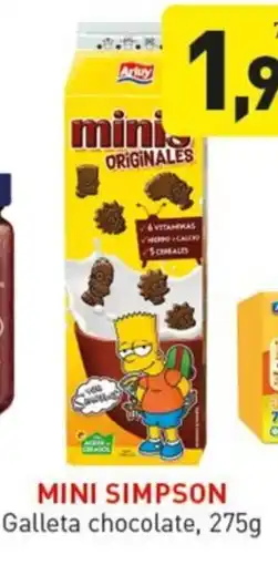 Hiperber Mini simpson galleta chocolate oferta