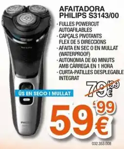Expert Philips afaitadora s3143/00 oferta