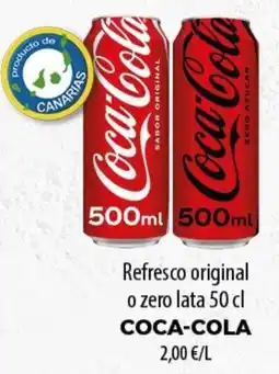 SPAR Lanzarote Coca-Cola refresco original o zero oferta