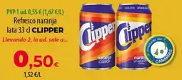 SPAR Lanzarote Clipper refresco naranja oferta