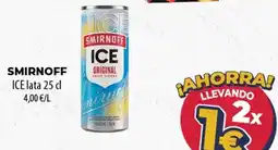 SPAR Lanzarote Smirnoff ice oferta