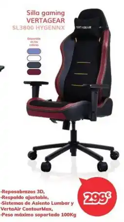Mi electro Vertagear silla gaming sl3800 hygennx oferta