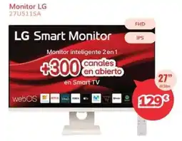 Mi electro lg smart monitor 27u511sa oferta