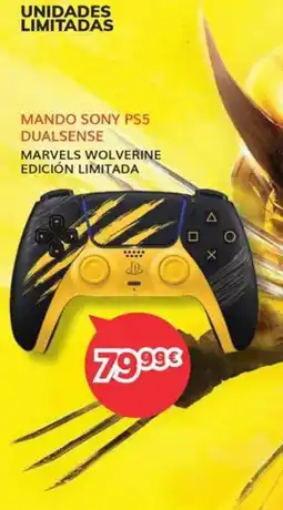 Mi electro Sony mando ps5 dualsense marvels wolverine edición limitada oferta
