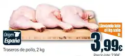 Unide Market Traseros de pollo oferta