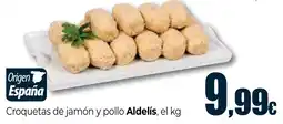 Unide Market Aldelís croquetas de jamón y pollo oferta