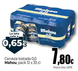 Unide Market Mahou cerveza tostada 0,0 oferta