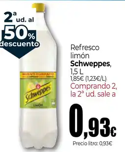 Unide Market Schweppes refresco limón oferta