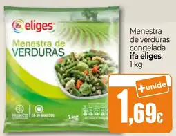 Unide Market ifa eliges menestra de verduras oferta