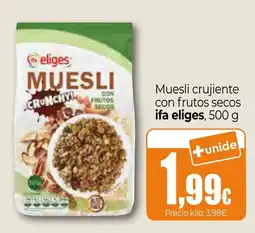 Unide Market ifa eliges muesli oferta