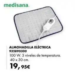 Coinfer medisana almohadilla eléctrica oferta