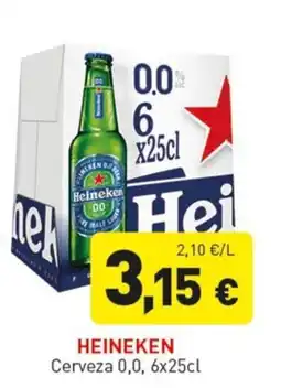 Hiperber Heineken Cerveza 0,0 oferta