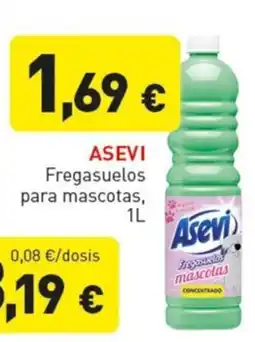 Hiperber Asevi fregasuelos para mascotas oferta