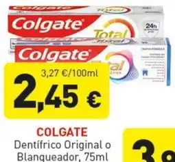 Hiperber Colgate Dentífrico Original o Blanqueador oferta