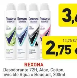 Hiperber Rexona Desodorante 72H oferta