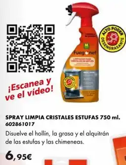 Coinfer Spray limpia cristales estufas oferta