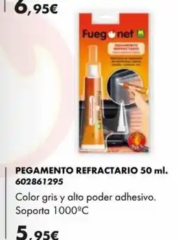 Coinfer Fuegonet pegamento refractario oferta
