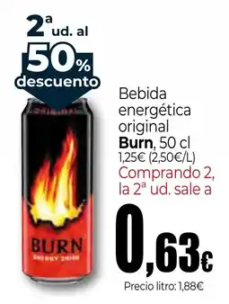 Unide Market Burn bebida energética original oferta
