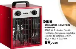 Coinfer HJM calefactor industrial oferta