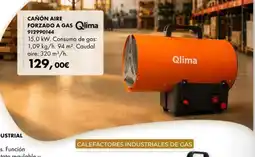 Coinfer Qlima cañón aire forzado a gas oferta