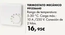 Coinfer termostato mecánico oferta