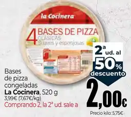 Unide Market La Cocinera bases de pizza oferta