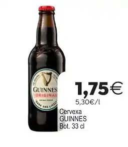 Supermercados Aquí Cervexa guinness oferta