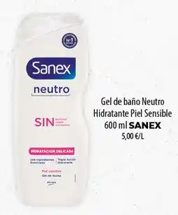 SPAR Lanzarote Sanex gel de baño Neutro oferta