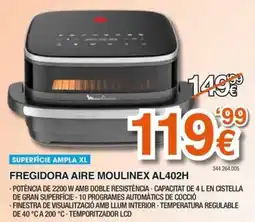 Expert Fregidora aire moulinex al402h oferta