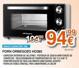 Expert Orbegozo forn ho385 oferta