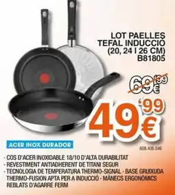 Expert Tefal inducció oferta