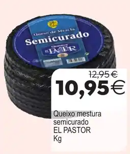 Supermercados Aquí El pastor queixo mestura semicurado oferta